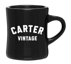 Carter Vintage Black Mug