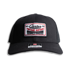 Carter Vintage Patch Logo Hat - Black