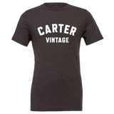 Carter Vintage Block Logo T-shirt - Grey