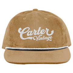 Carter Vintage Corduroy Hat - Tan