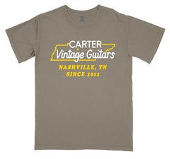 Carter Vintage Sand State Logo Shirt