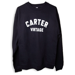 Carter Vintage Crewneck Sweatshirt - Navy