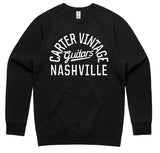 Carter Vintage Black Arch Logo Sweatshirt